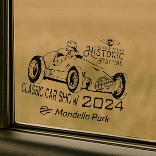 Carole Nash Classic Car Show Sticker