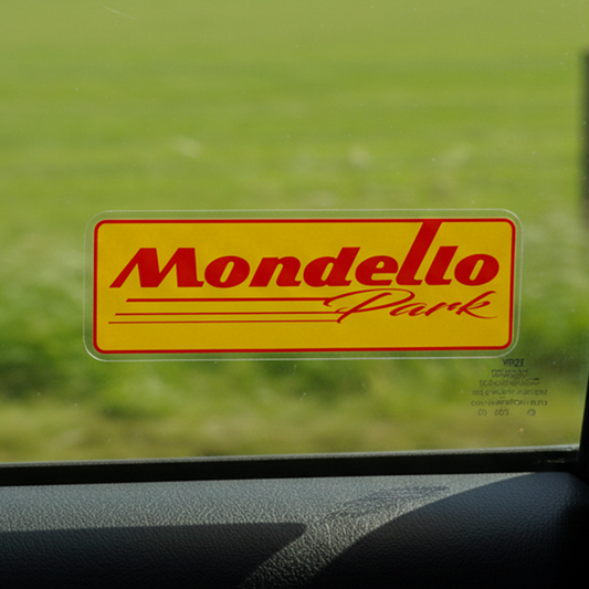 Mondello Park Retro Logo Sticker