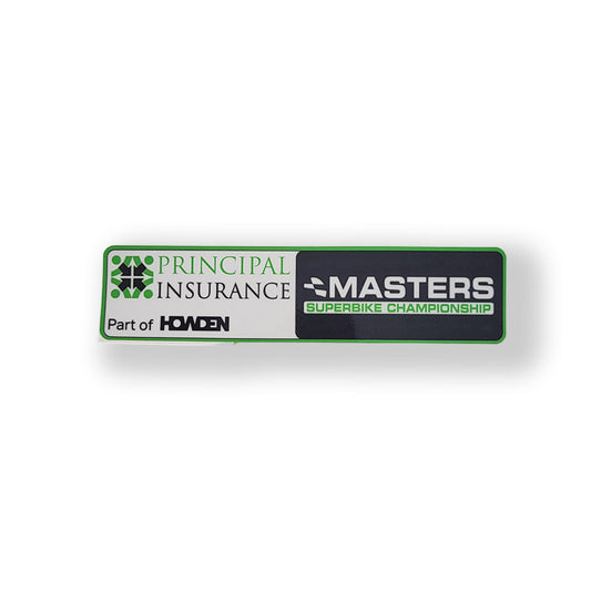 Principal Insurance Masters Superbike Championship Sticker