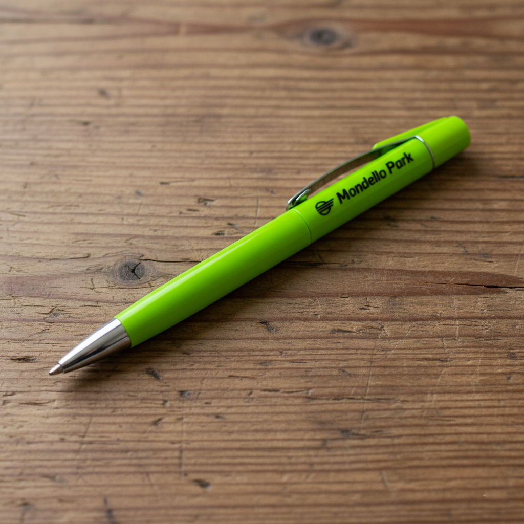 Green Logo Pen