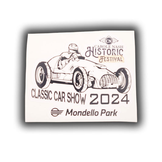Carole Nash Classic Car Show Sticker
