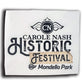 Carole Nash Historic Festival Sticker