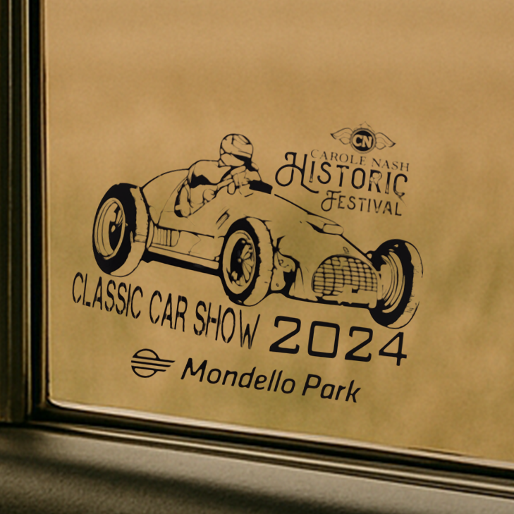 Carole Nash Classic Car Show Sticker