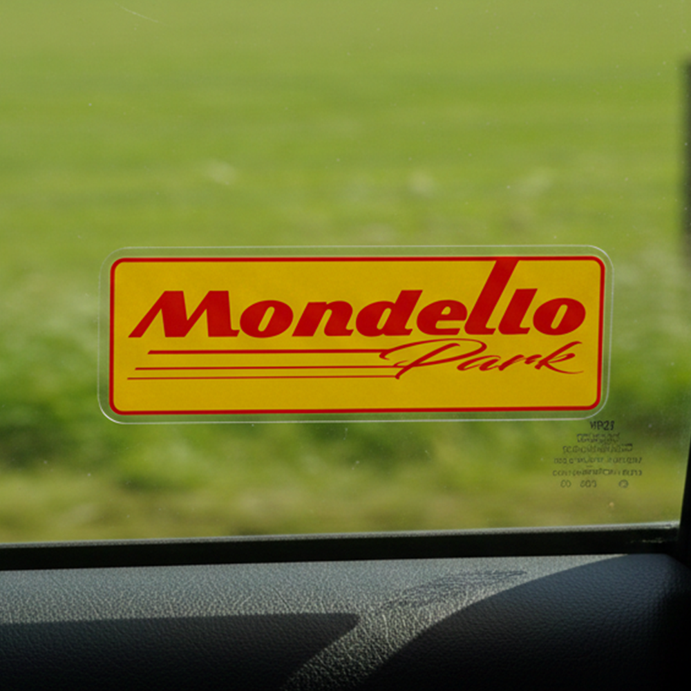 Mondello Park Retro Logo Sticker