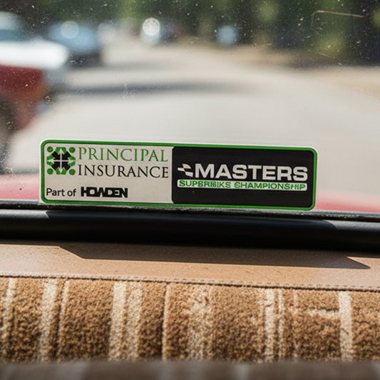 Principal Insurance Masters Superbike Championship Sticker