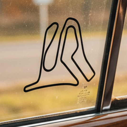 International Track Layout Sticker